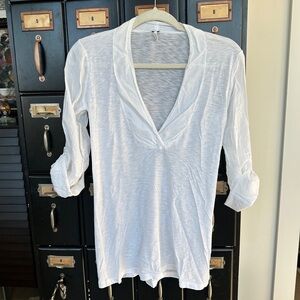 White XS SPLENDID 100% cotton top